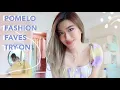 Pomelo Fashion Faves Try On Tie Dyes Cute Face Masks Style Tips Janeena Channel