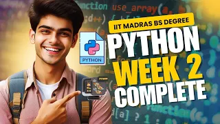 Python Week 2 Full Lectures String Operations Conditional Statements Modules More