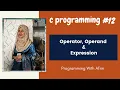C Programming bangla tutorial Operator Operand Expression