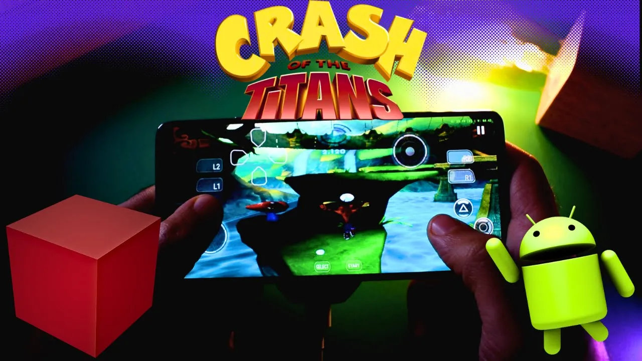 Crash of the Titans Android Gameplay | PS2 Emulator Android | Nethersx2 Android
