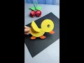 How to make paper duck Easy paper crafts DIY paper crafts