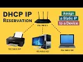 Set a Static IP Address for a Device DHCP IP Reservation