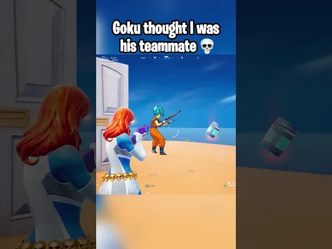 Bro didn't realize I was NOT on his team 😭💀 #fortnite #fortniteshorts #gaming