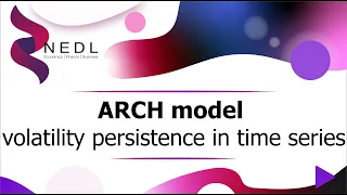 ARCH model - volatility persistence in time series (Excel)