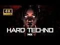 HARD TECHNO MIX [4K] | Special Rave Visuals | 1 Hour Pure Energy | AREA ØNE, FNRZ, EDEYOM,..
