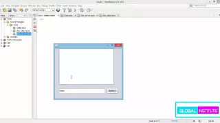 how to make simple chat application in java