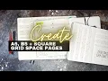How To Make Grid Spacing Cheat Sheets for Your Bullet Journals Free Printable