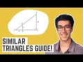 How to Solve SAT Similar Triangles Problems 2021
