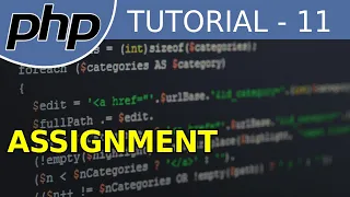 Assignment Operators - PHP Tutorial For Beginners With Examples