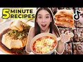 Download Lagu I Tried Viral 5 Minute TikTok Recipes *mindblown* 🤯