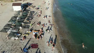 Beautiful nudist beach in Koktebel Crimea