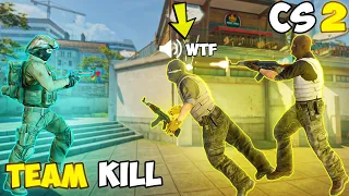 funny team kills on cs2 new map counter strike 2 moments 8