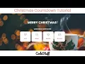 Christmas Countdown Timer using HTML CSS and JavaScript