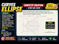 Ellipse - 06 Engineering Graphics Made Easy CAD Method