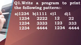 Coding Challenge - Number Pattern in Python