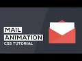 Mail Animation CSS Pure CSS Tutorial