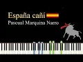 Download Lagu Espana Cani - Pascual Marquina Narro | Piano Tutorial | Synthesia | How to play MP3