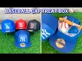 EASY Baseball Cap Treat Box Step-By-Step DIY Hat Gift Box Tutorial