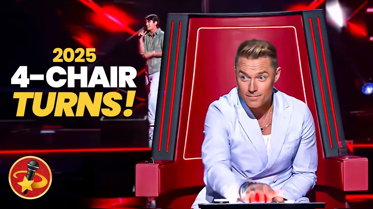 5 MUST-SEE 4-Chair Turns | The Voice Australia 2025 π€ 5 MUST-SEE 4-Chair Turns | The Voice Australia 2025 π€