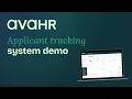 Applicant Tracking System - AvaHR Demo Best ATS for Small Businesses
