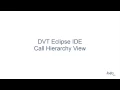 DVT Eclipse IDE Call Hierarchy View