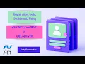 how to create login page using asp net c