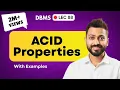 Lec-88 ACID Properties of a Transaction Database Management System