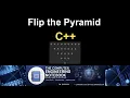 How to Print an Inverted Pyramid Pattern in C Understanding Loop Direction Pattern Logic