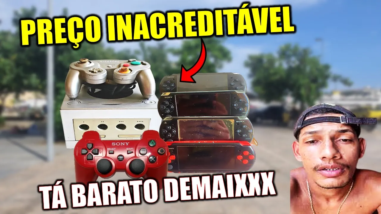 ESSE LOTE DA CAÇADA GAMER SAIU MUITO BARATO NA FEIRA DO ROLO EU NÃO ACREDITEI