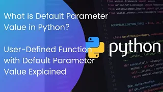 How to use Default Parameter Value in Python Function with Default Parameter Value Explained