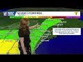 Pleasant Saturday evening ahead of late Sunday storms