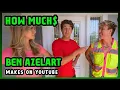 How Much Ben Azelart Get paid From YouTube