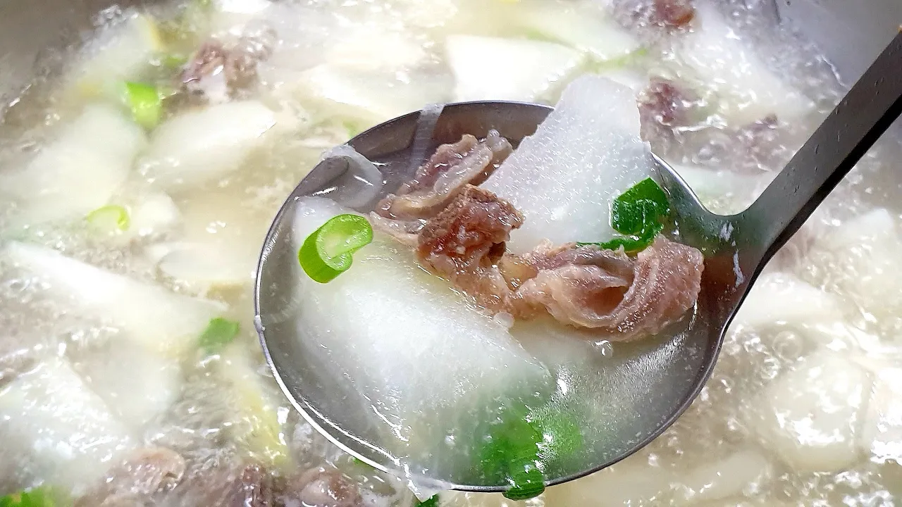 스지 소고기 무국