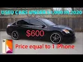 TOP Used Cars Under 1000 Equal To 1 iPhone SUV Battle