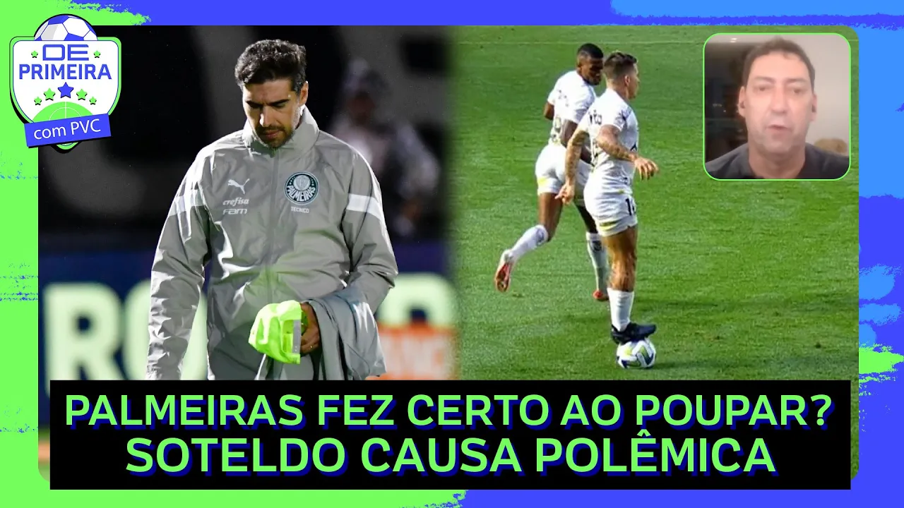 ???? PALMEIRAS FEZ CERTO EM POUPAR TITULARES CONTRA O BRAGANTINO? SOTELDO DEVERIA LEVAR CARTÃO AMARELO?