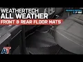 2015-2018 F150 Weathertech All Weather Front Rear Floor Mats SuperCab SuperCrew Review Install