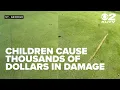 Children accused of causing thousands of dollars of damage to St George golf courses