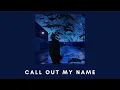 Download Lagu Call Out My Name - The Weekend (Slowed + reverb)