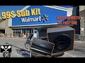 HOW TO Properly Instal SUBWOOFERS WALMART SUB AMP KIT