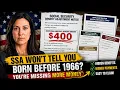US SENIORS 60 File This ONE Form Claim Your Missing Social Security Check
