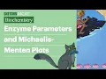 Enzyme Parameters and Michaelis-Menten Plots Biochemistry Sketchy MCAT