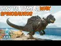 How To Tame a WAK Spinosaurus in ARK Survival Ascended Full Ability Guide