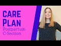 CARE PLAN POSTPARTUM CESAREAN SECTION