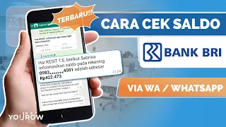cara cek saldo bri via wa whatsapp daftar chat banking bri