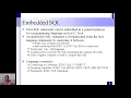 DBMS LECTURE 27 Embedded SQL CURSOR