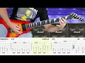 LUCRETIA Megadeth Guitar TAB | Lesson | Tutorial | Cover