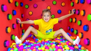 فلاد ونيكي وتحديات مضحكة للأطفال 