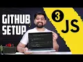 Save and work on GitHub for JavaScript chai aur