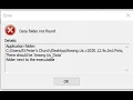how to fix among us error called data error not found fix easy must watch