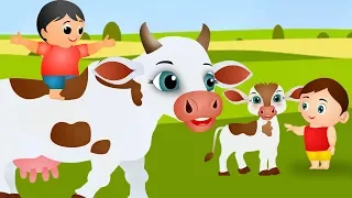 Download Gaiya Meri - Hindi Rhymes | गैया मेरी | Hindi Nursery Rhymes for Kids | 3D Cartoon Animation Rhymes MP3